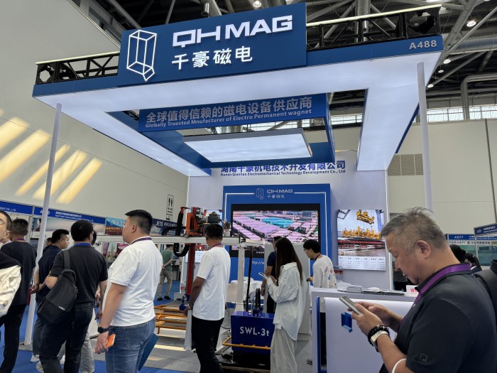 千豪磁电闪耀2025南通船舶工业展创新电永磁技术引行业瞩目 千豪磁电闪耀2025南通船舶工业展创新电永磁技术引行业瞩目